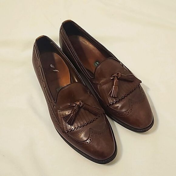 Allen Edmonds Brown Mansfield Loafer Dress Shoe size 9.5 D main image 6